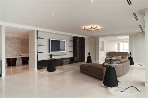 Entertainment Space Modern Living Room Toronto By The Scott