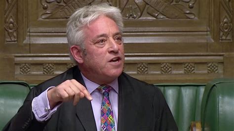 John Bercow Former Commons Speaker Nominated For Peerage By Labour