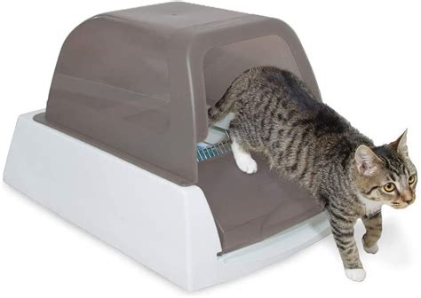 Petsafe Scoopfree Automatic Self Cleaning Hooded Cat Litter Box Ultra