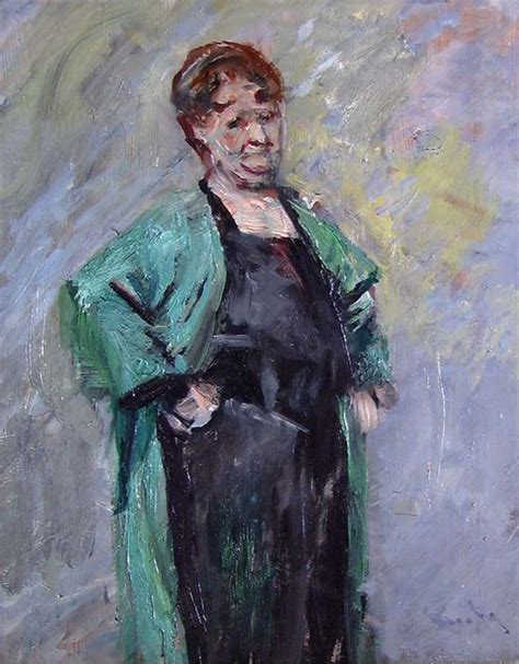 Christian Krohg Portrait Of The Painter Marie Hauge Nasjonalmuseet