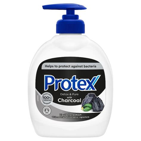 Protex Charcoal Liquid Hand Soap 300 Ml Tesco Groceries