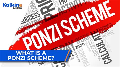 What Is A Ponzi Scheme YouTube