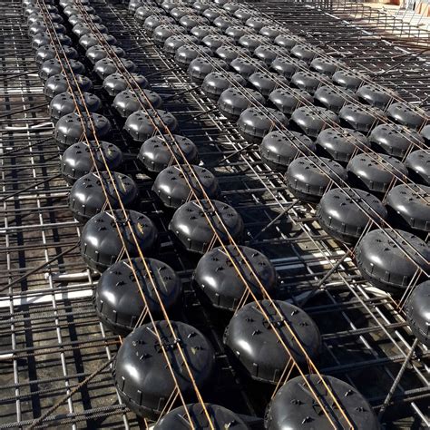 Plastic Bubbles Incorporated Into High Rise To Reduce Concrete Usage By
