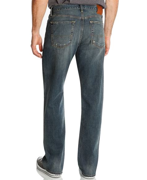 Lucky Brand Mens 181 Relaxed Straight Fit Jeans And Reviews Jeans