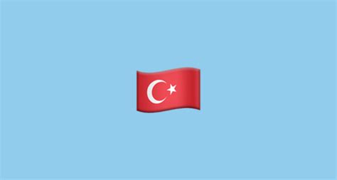 旗 土耳其 Emoji on Apple iOS 14 2
