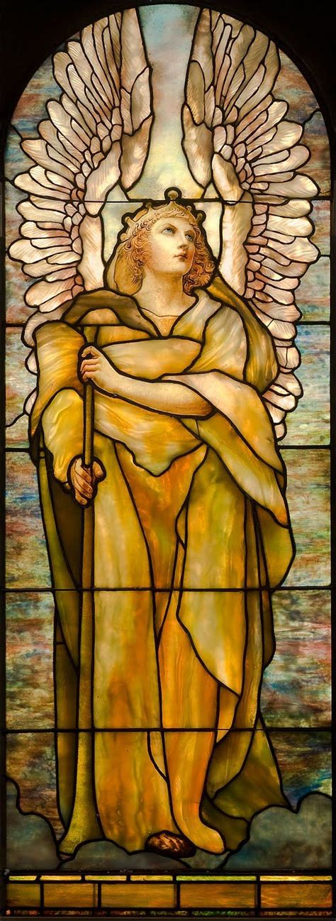 Everyone Needs A Guardian Angel Stained Glass Angel With Gorgeous