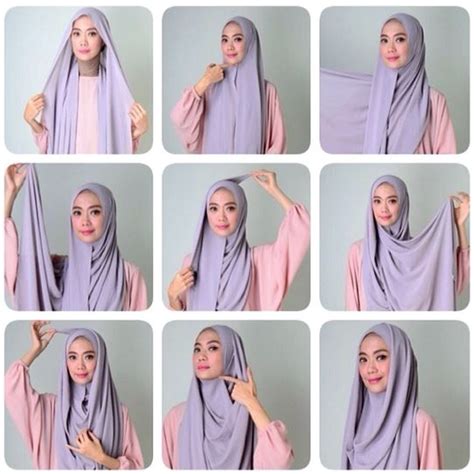 Macam Macam Tutorial Hijab Pashmina Sifon Terbaru Tutorial Hijab Dan