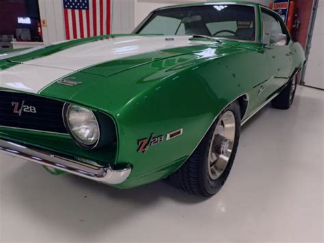 1969 Chevrolet Camaro Z28 Rallye Green S Matching 302 V8 No Reserve