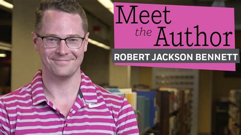 Meet The Author Robert Jackson Bennett Foundryside Youtube