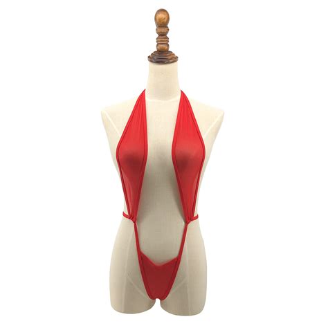 buy sherrylo sheer sling monokini extreme see through bodysuit slingshot bikini online at