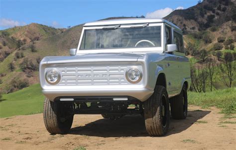 Zero Labs Automotive Unveils Worlds First Classic Electric Ford Bronco