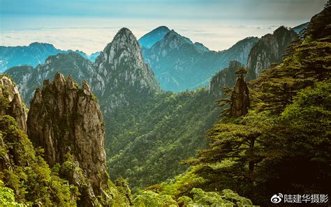 中国40个最美景点之黄山，一生必去一次的地方陆建华摄影新浪博客