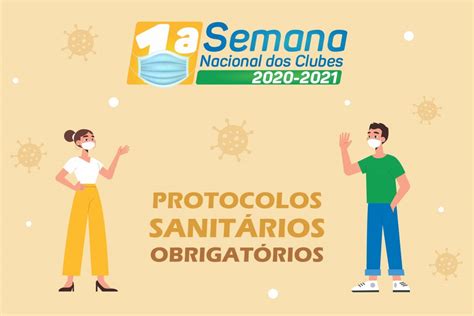 Protocolos Sanit Rios Obrigat Rios Semana Nacional Dos Clubes Fenaclubes