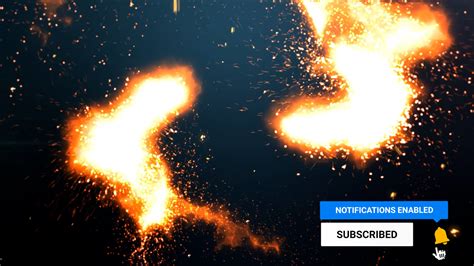 Fire Particles Intro Template For After Effects Enzeefx