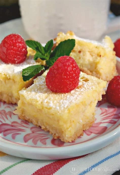 All the flavors we have grown to love about the classic lemon bars minus all the sugar! Lemon Bars {Low Carb & Gluten Free}
