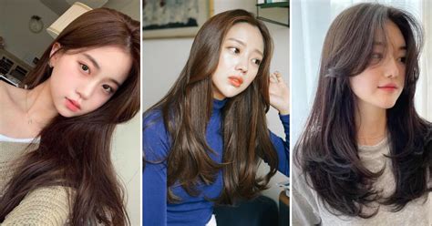 Details Korean Long Hairstyles Female Latest Vova Edu Vn