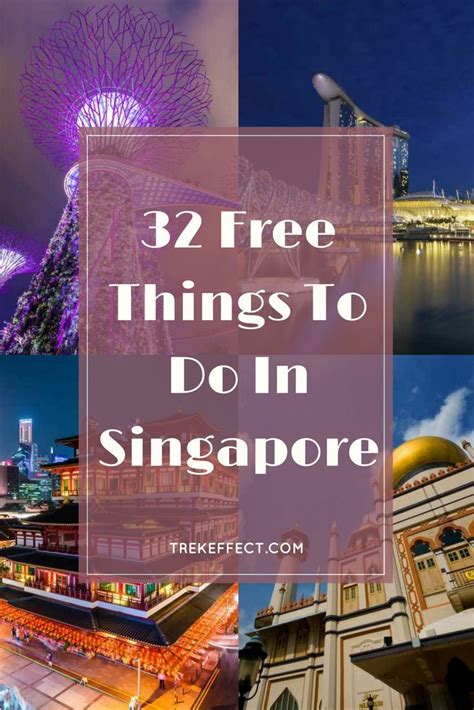 32 Free Things To Do In Singapore Singapore Travel Tips Travel