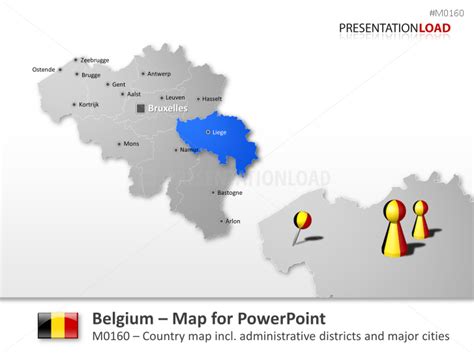 Powerpoint Map Belgium Presentationload