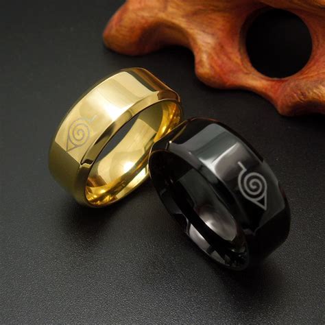 Naruto Themed Metal Ring Iconic Ring