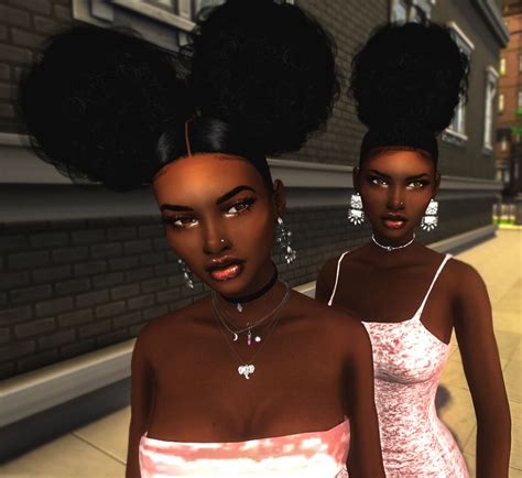 ♚ebonix♚ Sims 4 Afro Hair Afro Hair Sims 4 Cc Sims 4 Black Hair