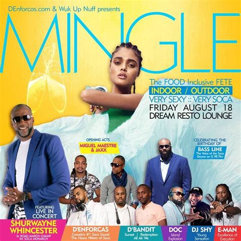 Mingle ~ Very Sexy Very Soca With Shurwayne Winchester