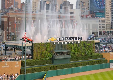 Ballpark Quirks Comerica Parks Carnival Atmosphere With A View