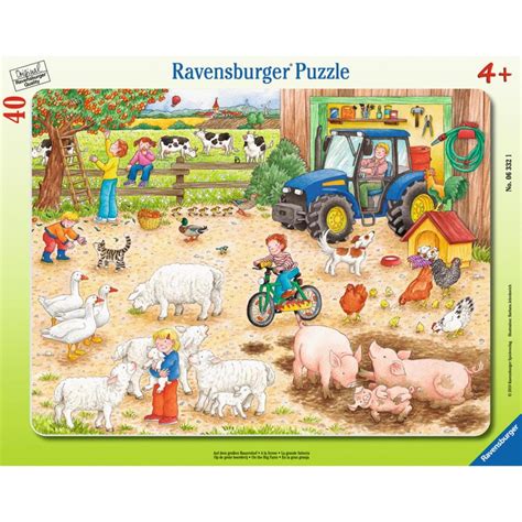 Ravensburger Puzzle Auf Dem Großen Bauernhof 40 Teile Myplaybox