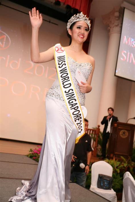 Miss World World Of Beauty Karisa Sukamto Miss World Singapore 2012