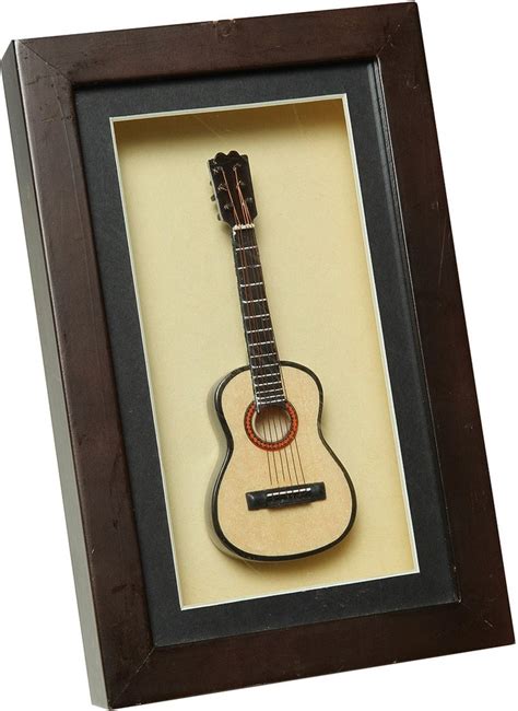 Ambiente Haus Dekofigur Gitarre Im Rahmen 22x14cm 1 St Bestellen