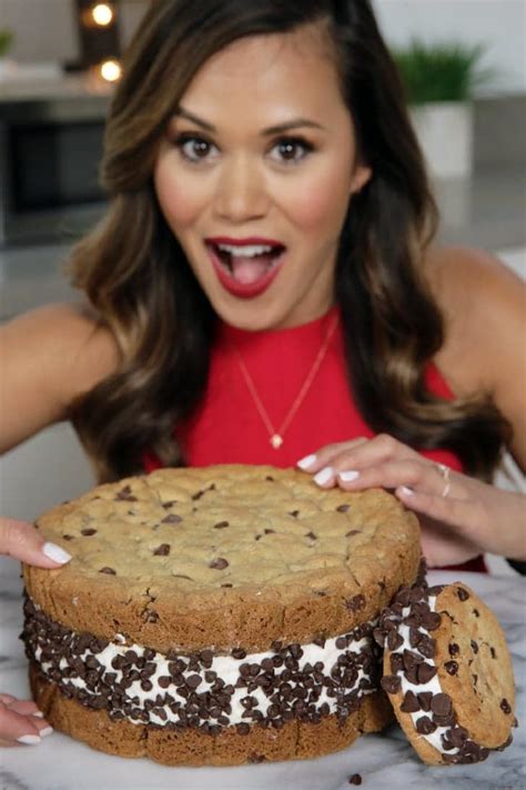 Supersize A Chocolate Chip Cookie Ice Cream Sandwich Recipe Ice Cream Cookies Ice Cream