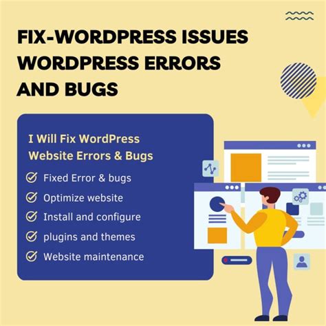 Fix Wordpress Errors Issues And Bugs By Sobiaaalam Fiverr