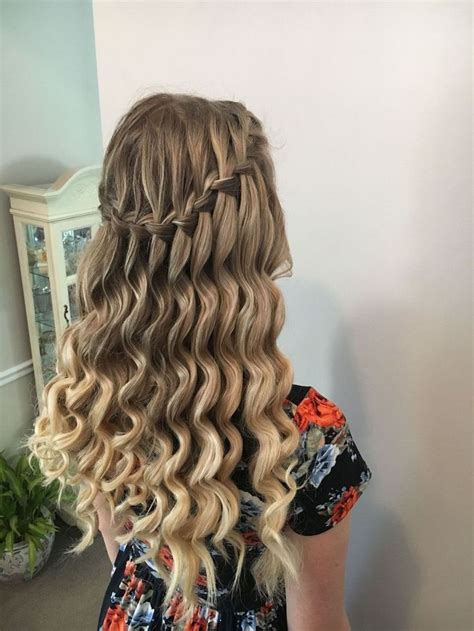 54 Cool Easy Hairstyles You Can Do Yourself At Home In 2020 Waterfall