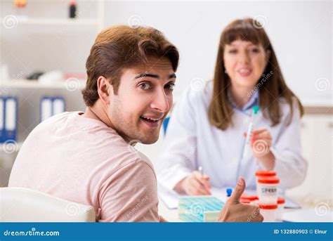 the male sperm donor visiting clinic stock image image of hospital father 132880903