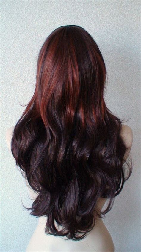 We offers auburn ombre hair extensions products. Summer Special // Auburn Ombre colored wig. Long curly ...