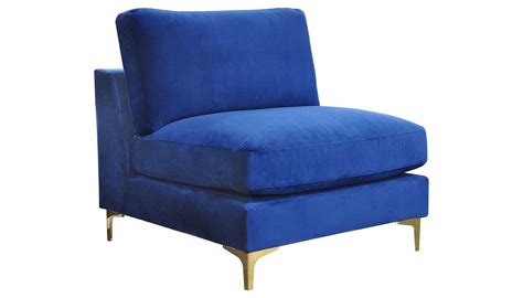 Rhodes Royal Blue Accent Chair Home Zone Furniture Living Room