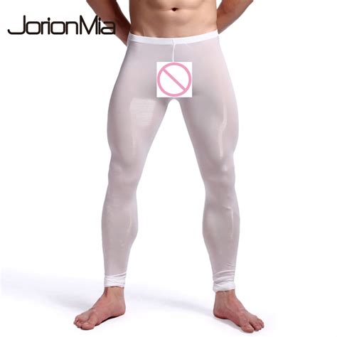 Mens Thermal Underwear Long Johns Men Autumn Winter Warm Sexy Ultra Thin Long Johns Solid Color