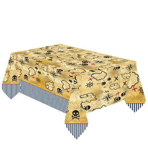 Pirate Map Tablecloth Party Save Smile