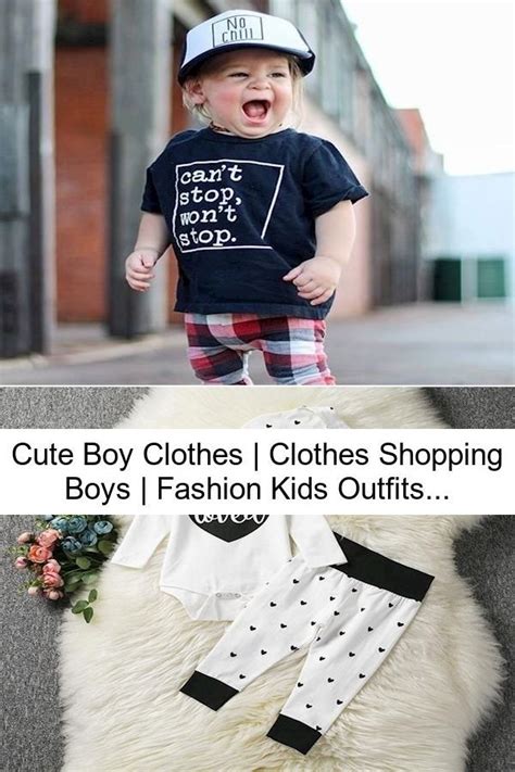Cute Boy Clothes Clothes Shopping Boys Fashion Kids Outfits In 2021