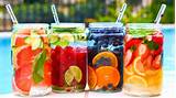 Pictures of Water Infused With Fruit Detox