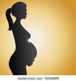 Naked Pregnant Woman Profile Images Stock Photos Vectors