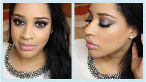 Prom Makeup Tutorial Cool Toned Smokey Eye Collab With