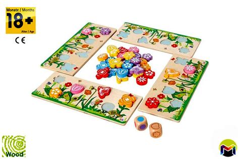 Flower Garden Game Montessori Materials