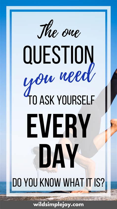The One Question You Need To Ask Yourself Every Day This Or That