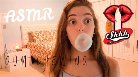 Asmr Gum Chewing No Talking Youtube