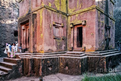Famous Ancient Orthodox Rock Hewn Churches Of Lalibela Ethiopia