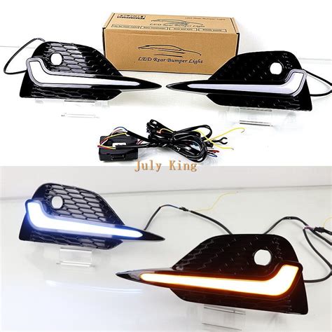 July King Led Daytime Running Lights Case For Nissan Qashqai 2018 Led