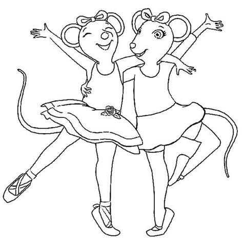 Cute Ballerina Coloring Pages Pdf Ideas