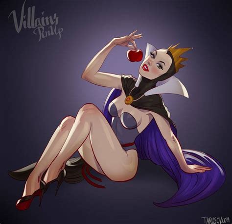 Sexy Disney Pin Up Girls Of Villains And Princesses By