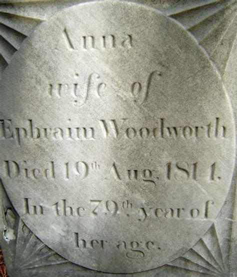 Anna Moore Woodworth 1736 1814 Find A Grave Memorial