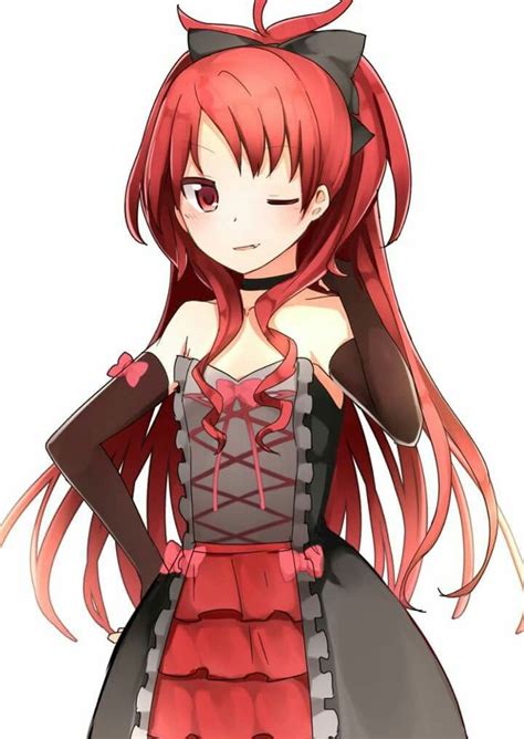 31 Best Anime Girl Red Hair And Red Eyes Images On